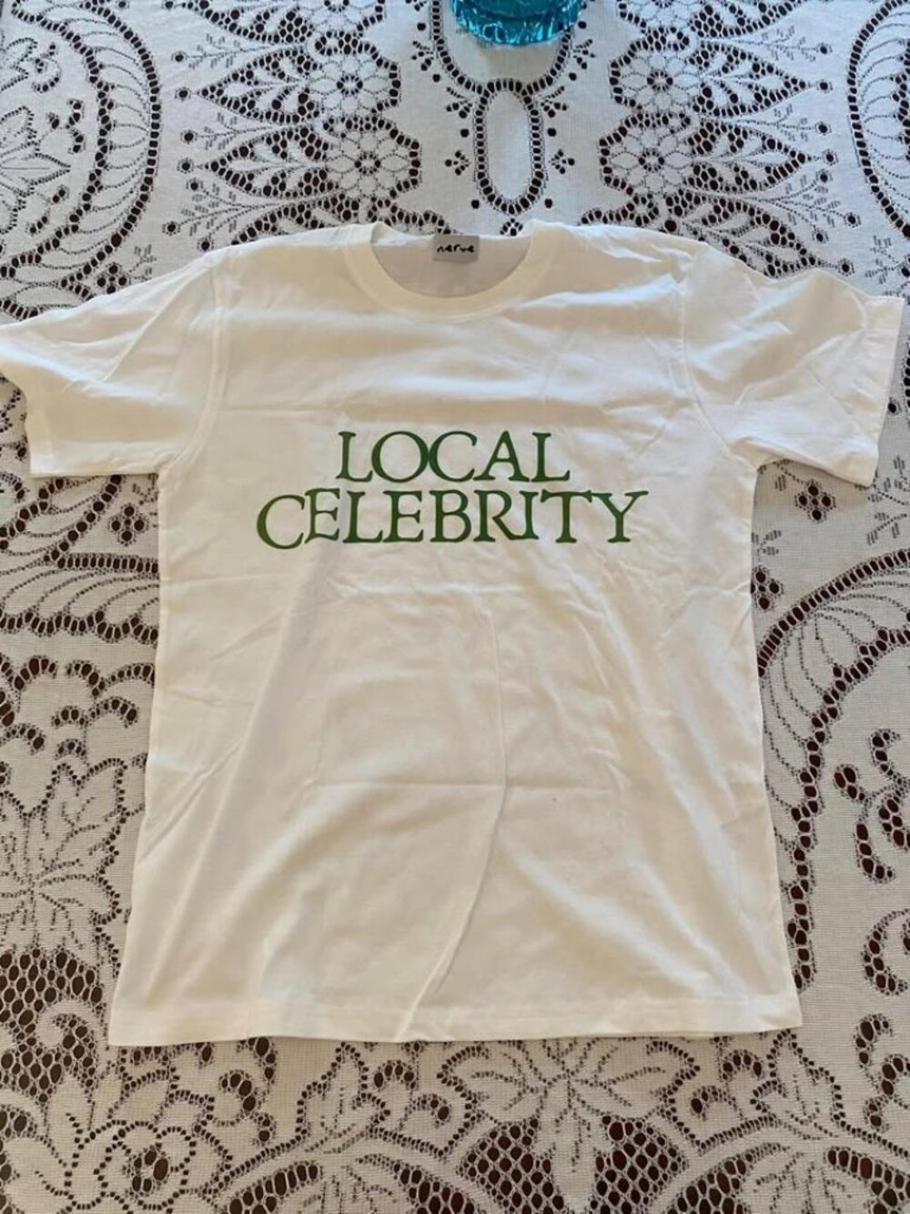 "local celebrity" 100% cotton t-shirt